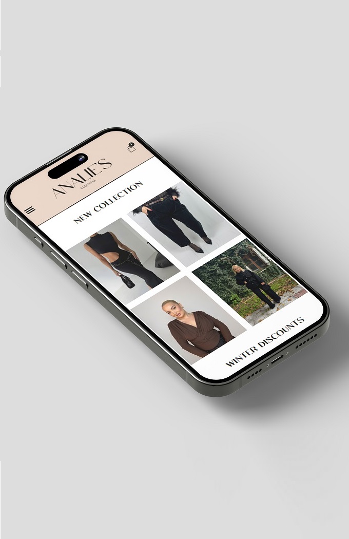 Analies Clothing Mobile